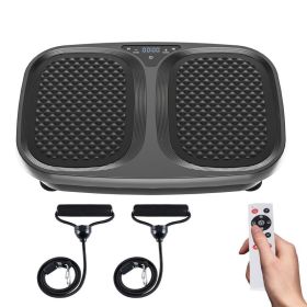 Vibration Plate Fitness Machine - Comprehensive Body Exercise Fitness Platform - Specialized For Home Gyms - Equipment (Option: Black)