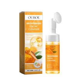 OUHOE Turmeric Cleanser Gently Cleanses Facial Skin, Moistens, Nourishes And Nourishes Skin Without Straining (Option: 3pcs)